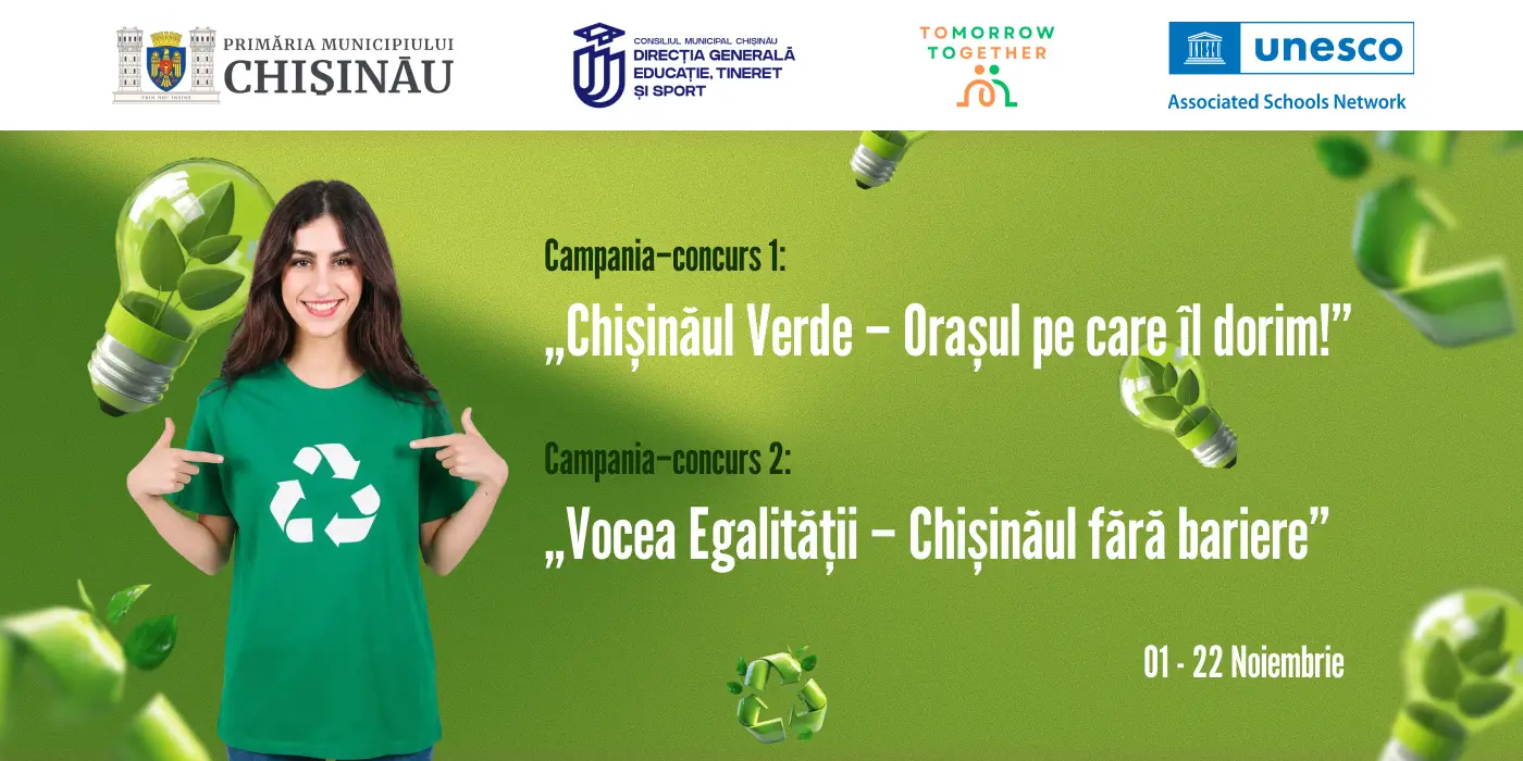 Evaluarea rapoartelor în cadrul Consursului muncipal ✨„Chișinăul Verde, Chișinăul fără bariere”