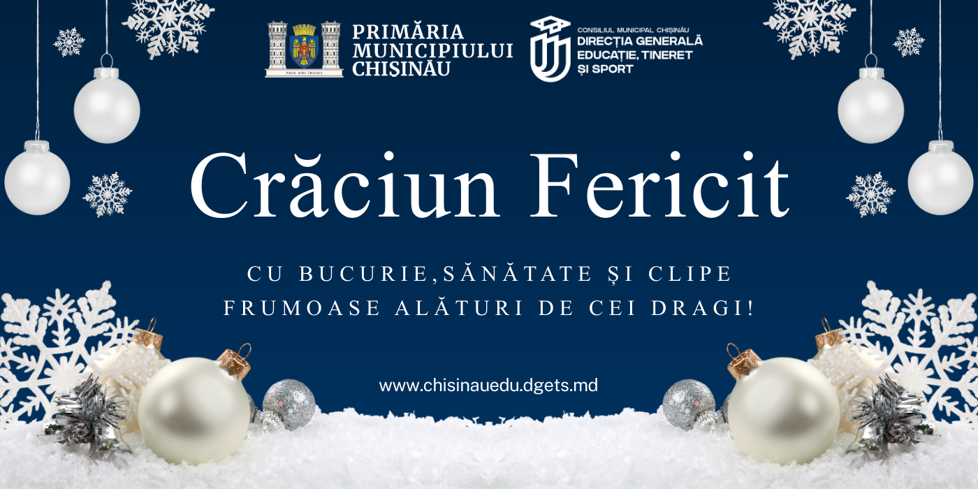 Mesaj de felicitare cu prilejul Ajunului Crăciunului