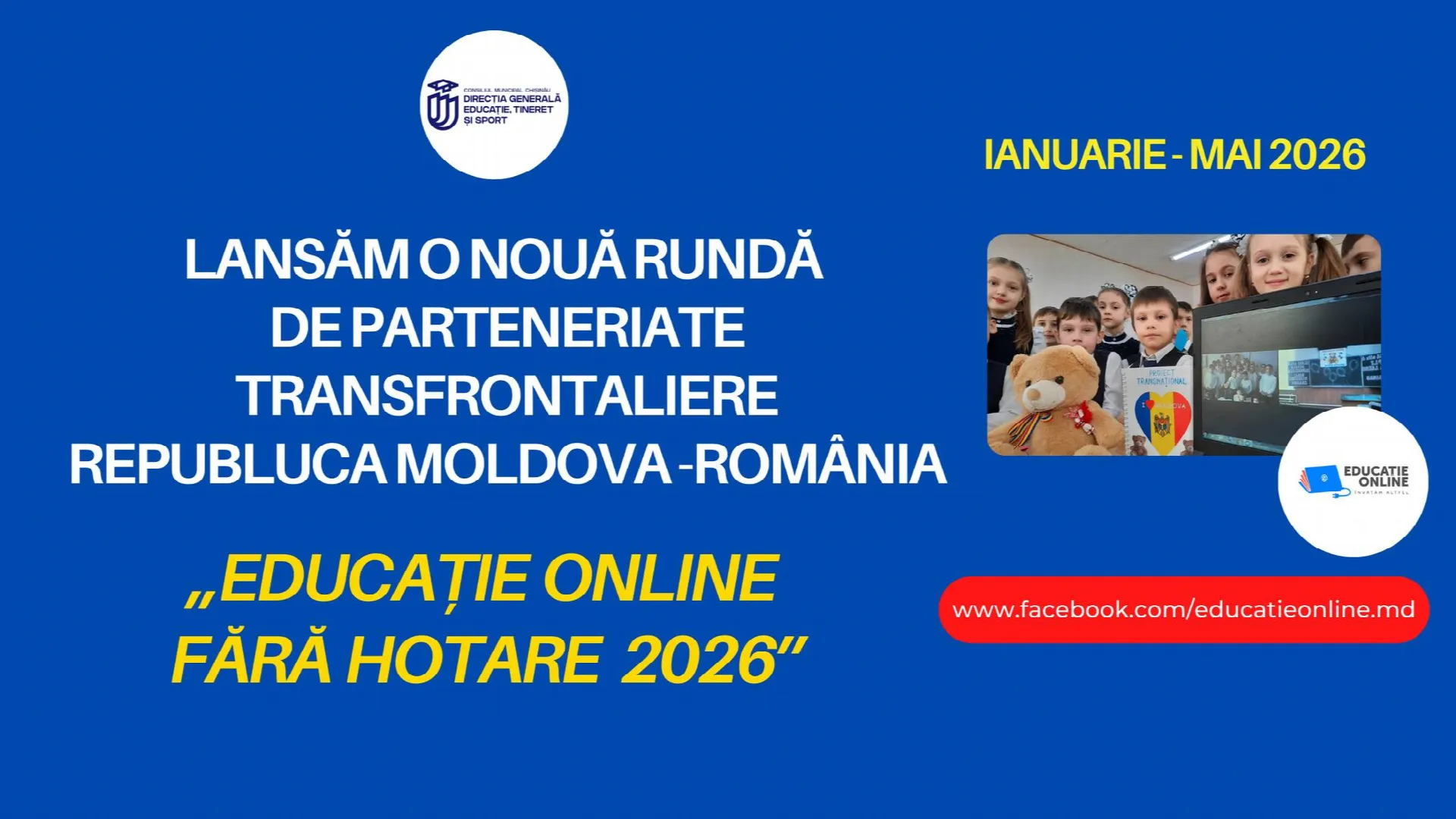 Educație online fără hotare | Ediția 2025–2026