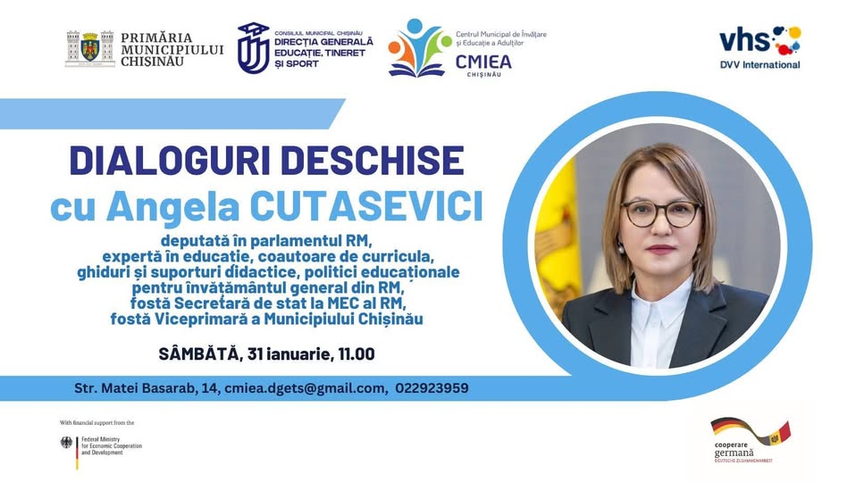 𝐃𝐈𝐀𝐋𝐎𝐆𝐔𝐑𝐈 𝐃𝐄𝐒𝐂𝐇𝐈𝐒𝐄 cu Angela Cutasevici