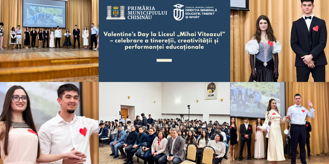 Valentine’s Day la Liceul „Mihai Viteazul” – celebrare a tinereții, creativității și performanței educaționale