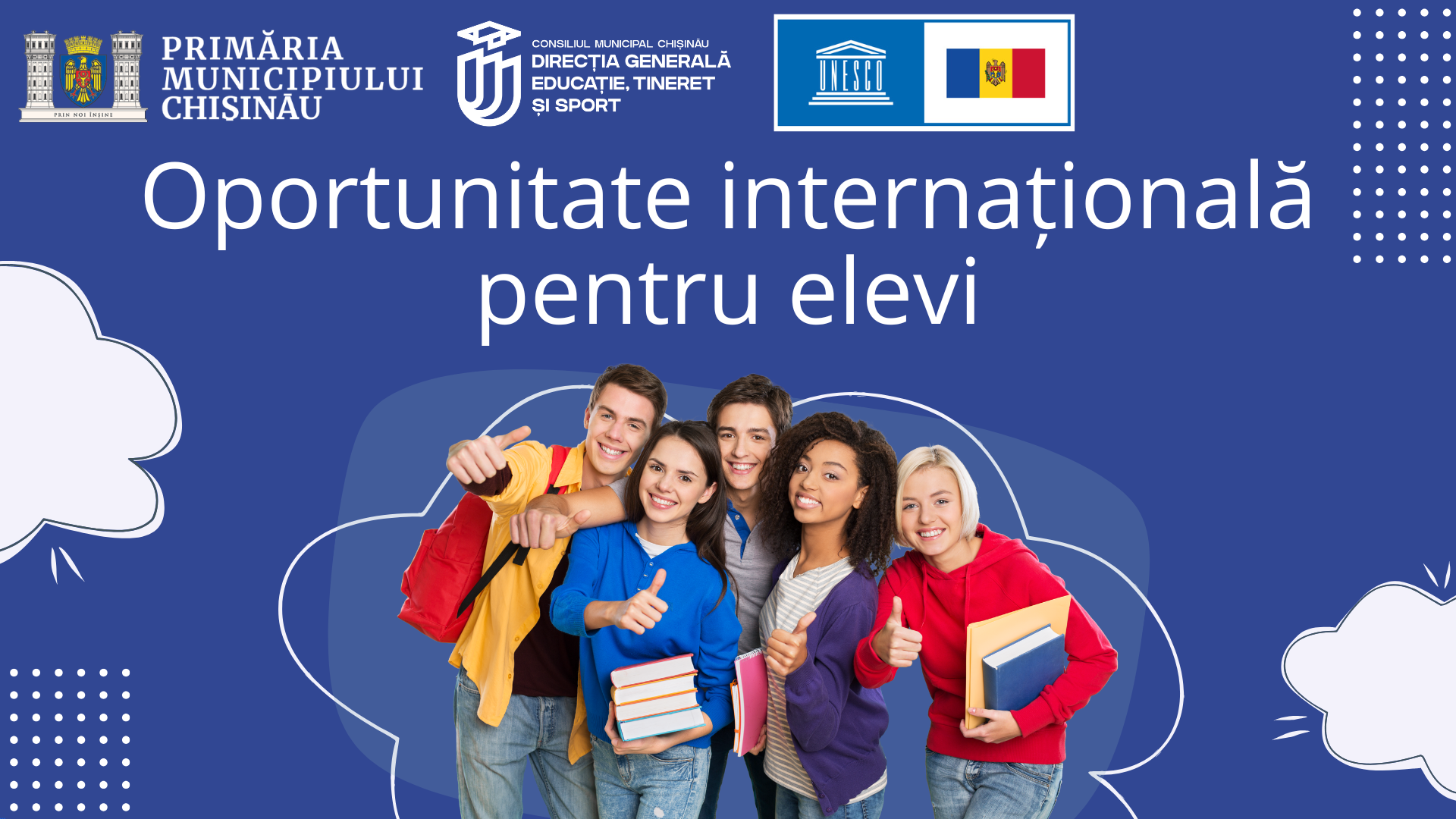 Oportunitate internațională pentru elevi!