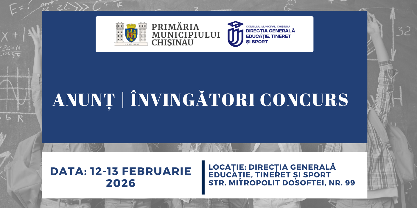 ANUNȚ | ÎNVINGĂTORI CONCURS 12-13 februarie