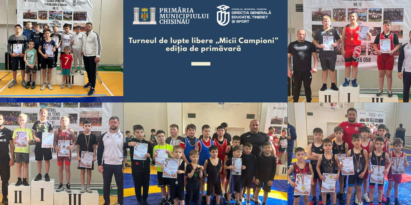 Turneul de lupte libere „Micii Campioni” – ediția de primăvară