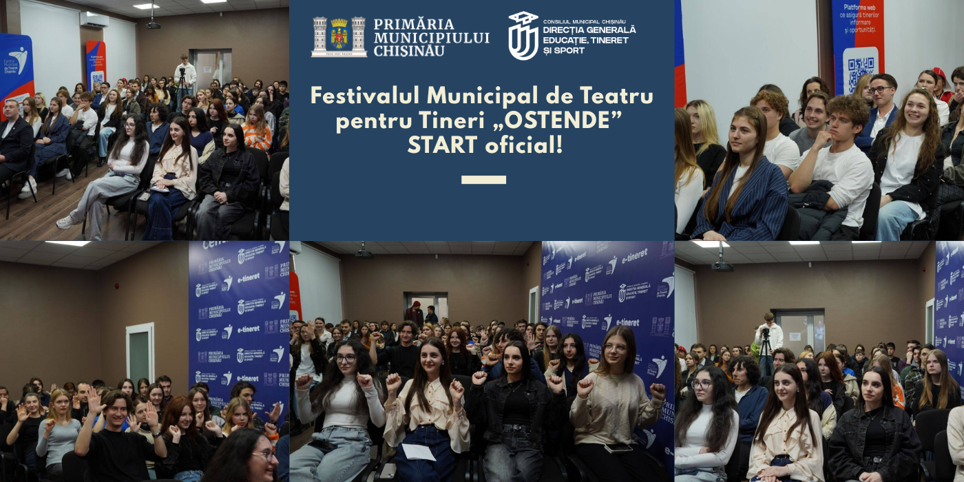 Festivalul Municipal de Teatru pentru Tineri „OSTENDE” – START oficial!
