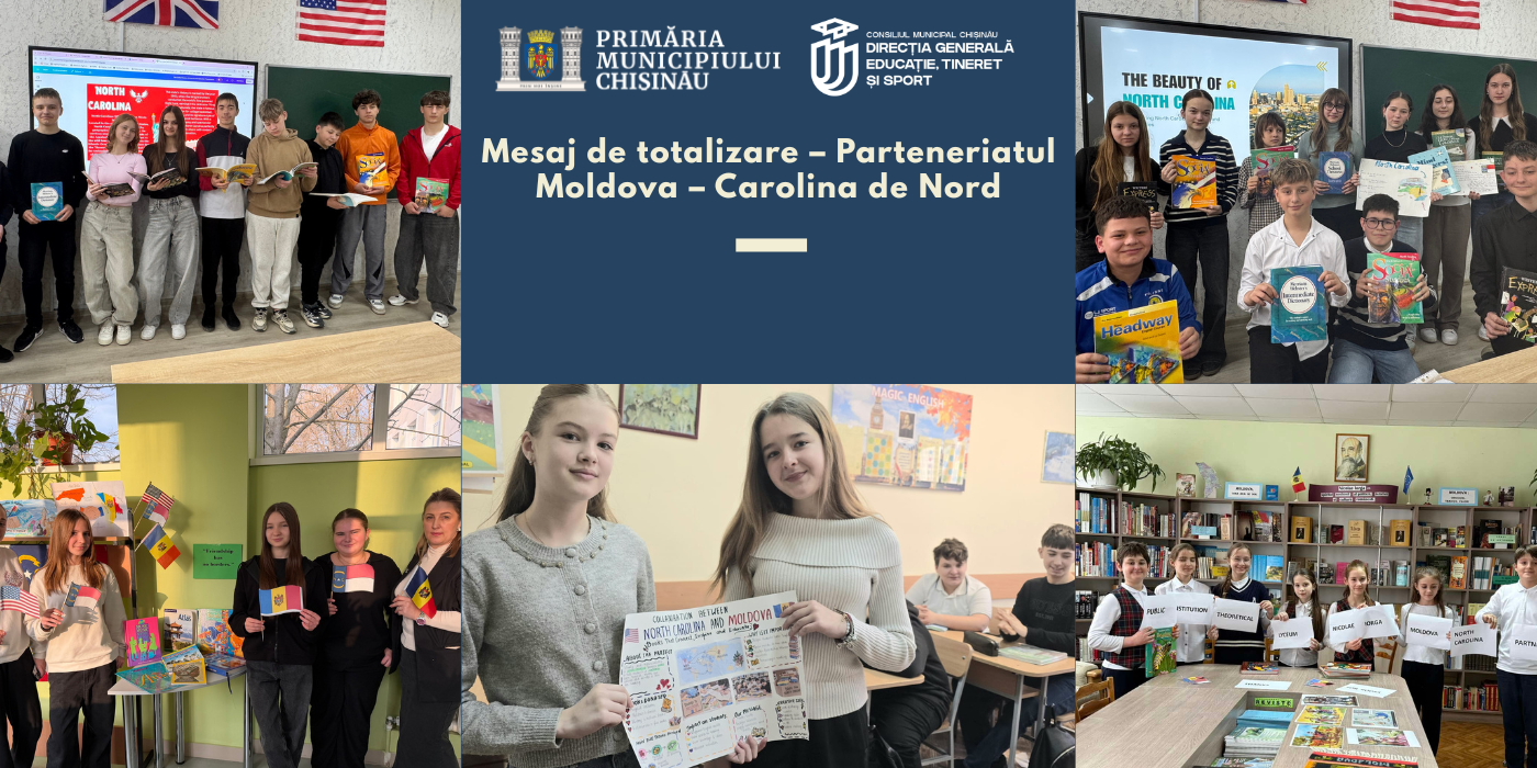 Mesaj de totalizare – Parteneriatul Moldova – Carolina de Nord
