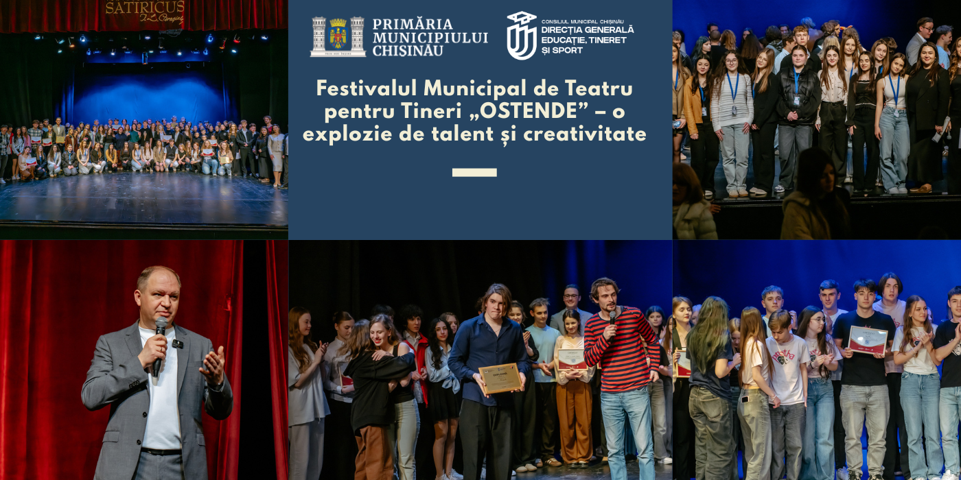Festivalul Municipal de Teatru pentru Tineri „OSTENDE” – o explozie de talent și creativitate