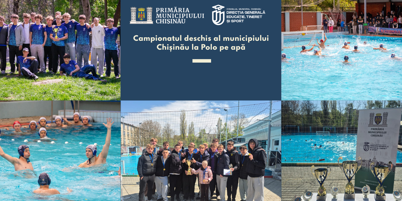 Campionatul deschis al municipiului Chișinău la Polo pe apă
