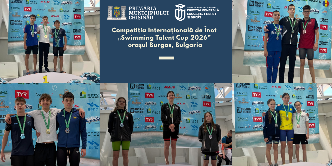 Competiția Internațională de Înot „Swimming Talent Cup 2026”, Burgas, Bulgaria