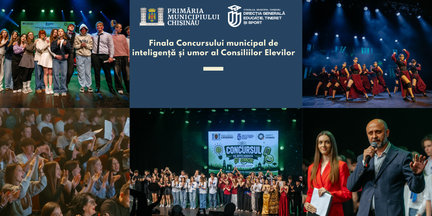 Finala Concursului municipal de inteligență și umor al Consiliilor Elevilor