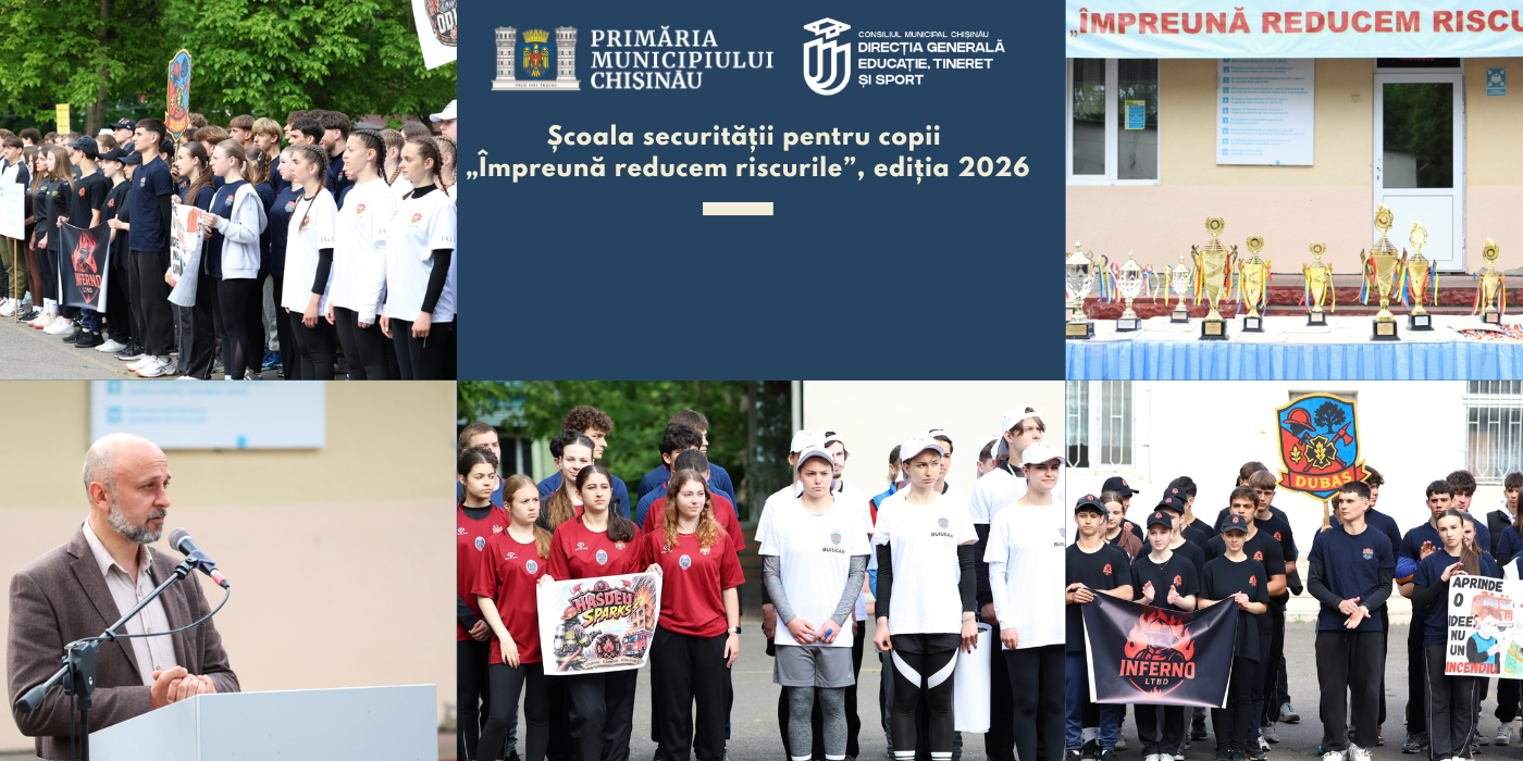 Școala securității pentru copii  „Împreună reducem riscurile”, ediția 2026