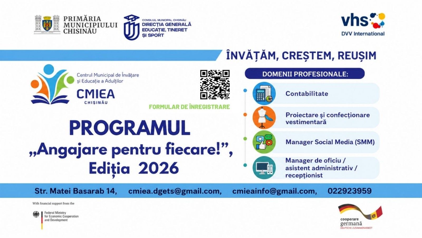 𝐀𝐧𝐠𝐚𝐣𝐚𝐫𝐞 𝐩𝐞𝐧𝐭𝐫𝐮 𝐟𝐢𝐞𝐜𝐚𝐫𝐞! – Un nou început profesional poate începe chiar acum