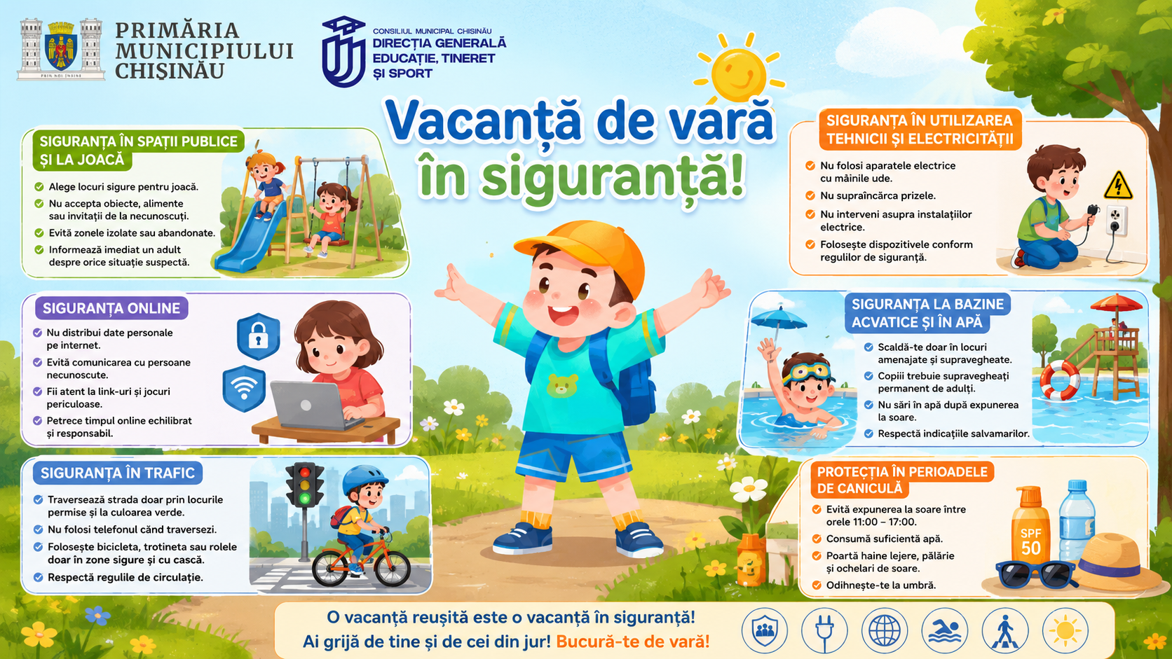 Vacanță de vară în siguranță