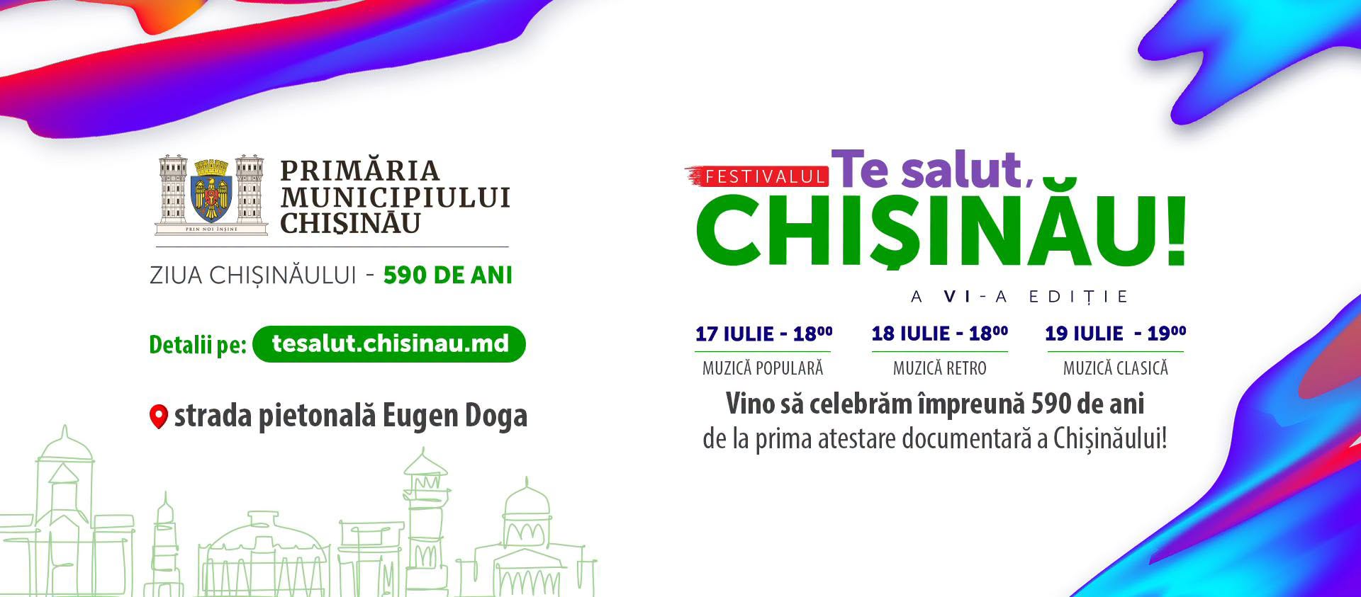 Cea de-a treia zi a Festivalului „Te salut, Chișinău!” este dedicată muzicii clasice