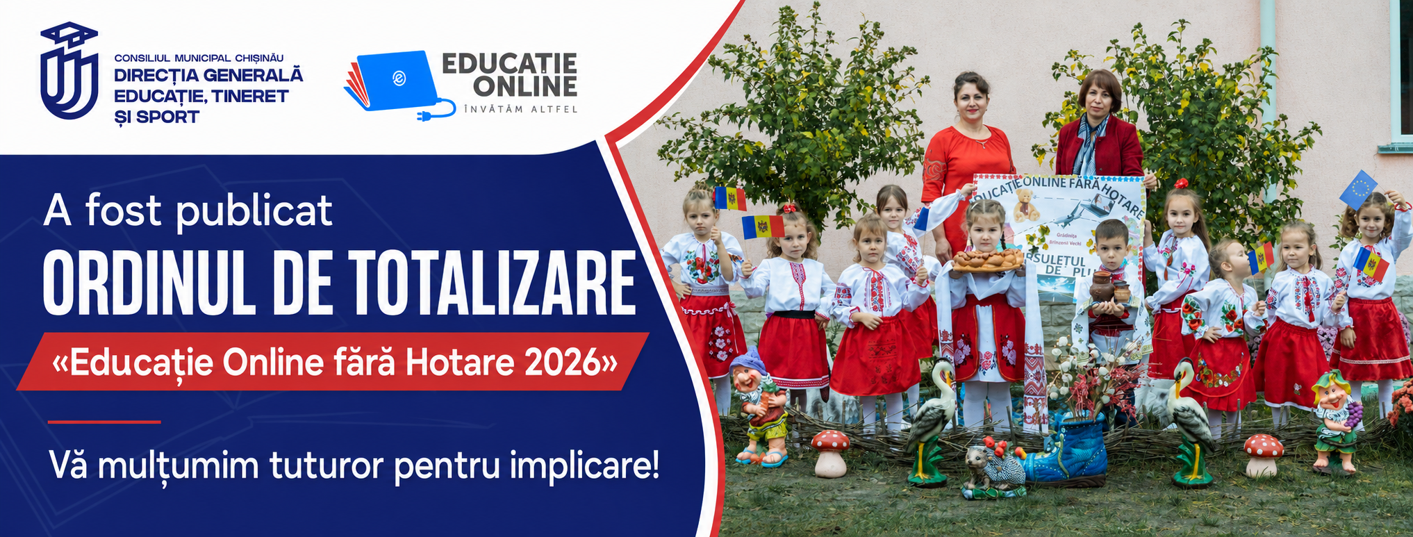 A FOST PUBLICAT ORDINUL „EDUCAȚIE ONLINE FĂRĂ HOTARE 2026”