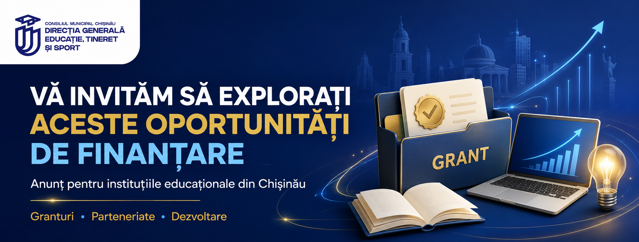 Oportunitățile de finanțare disponibile pentru organizații publice, ONG-uri și instituții din domeniul educației