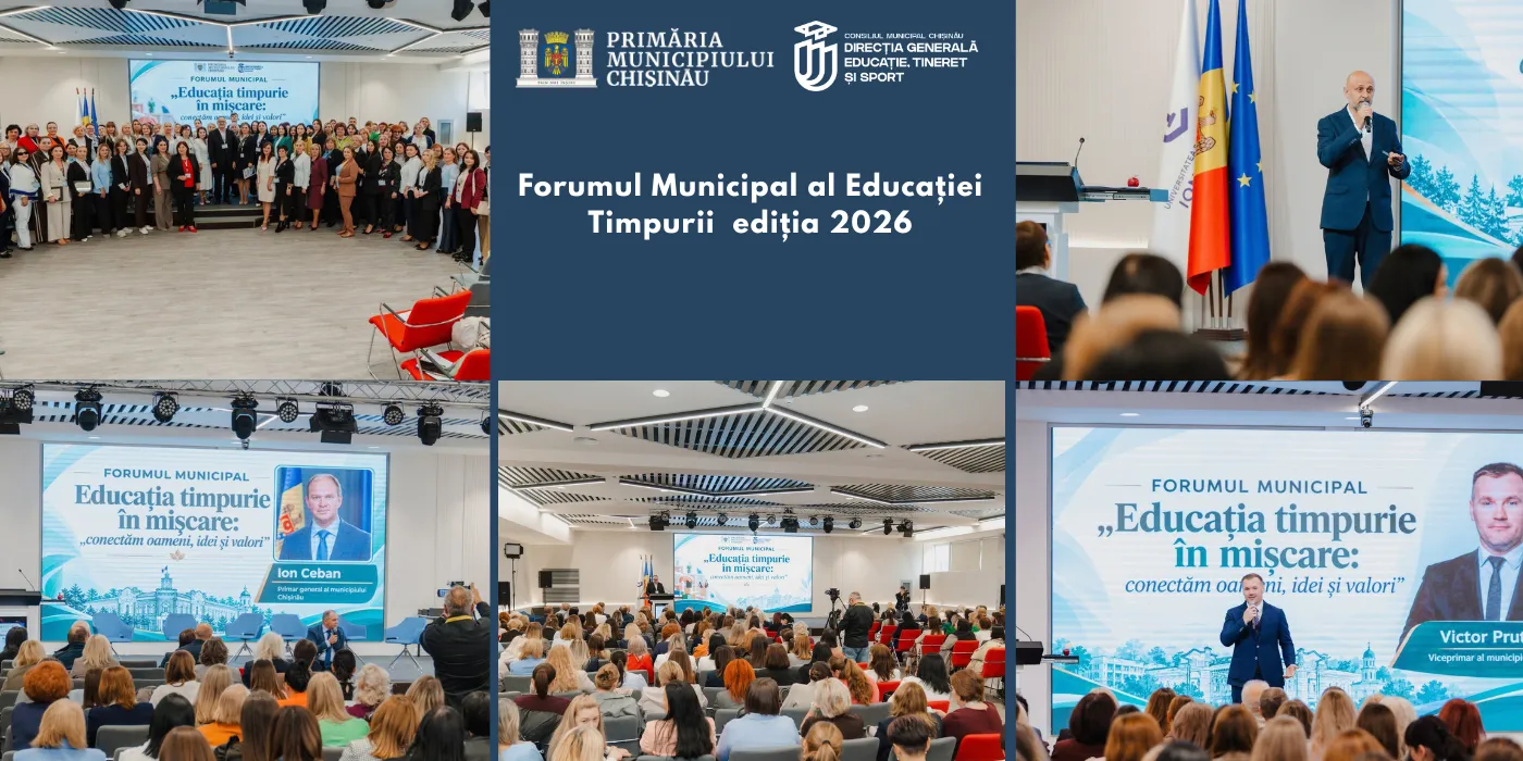 Forumul Municipal al Educației Timpurii – ediția 2026